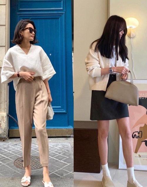 日韩风穿搭长裤美女视频,时尚美女演绎简约魅力